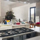 Antique Toughened Mirror - Silver - splashback - 5 - Bespoke - CreoGlass®