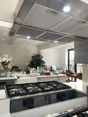 Antique Toughened Mirror - Silver - splashback - 5 - Bespoke - CreoGlass®