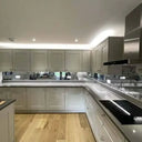Antique Toughened Mirror - Silver - splashback - 8 - Bespoke - CreoGlass®
