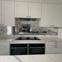 Antique Toughened Mirror - Silver - splashback - 8 - Bespoke - CreoGlass®