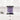 Matt Blue Lilac Colour Glass Splashback - DIY - CreoGlass®