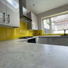 Canary Yellow Colour Glass Splashback - Bespoke - CreoGlass®