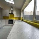 Canary Yellow Colour Glass Splashback - Bespoke - CreoGlass®
