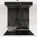 Copper - Black Calacatta Splashback - Bespoke - CreoGlass®