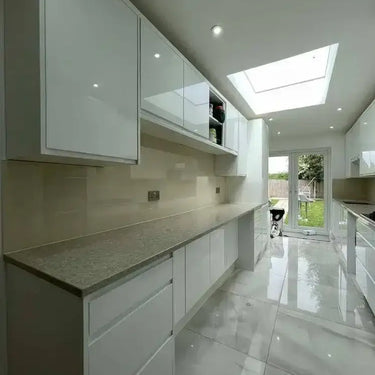 Desert Floor Colour Glass Splashback - Bespoke - CreoGlass®