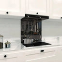 Golden - Black Calacatta Splashback - Bespoke - CreoGlass®
