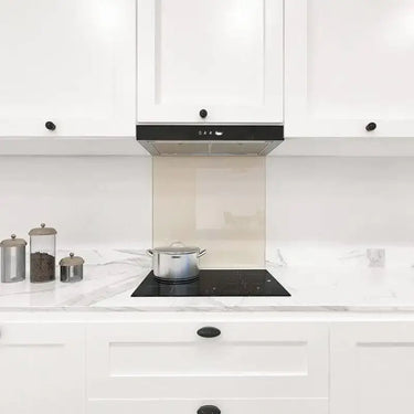 Matt Natural Calico Colour Glass Splashback - DIY - CreoGlass®