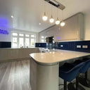 Pearl Night Colour Glass Splashback - Bespoke - CreoGlass®