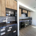 Silver - Grey- Famida - Splashback - Bespoke - CreoGlass®