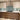 Matt Soft Fauna 3 Colour Glass Splashback - Bespoke - CreoGlass®