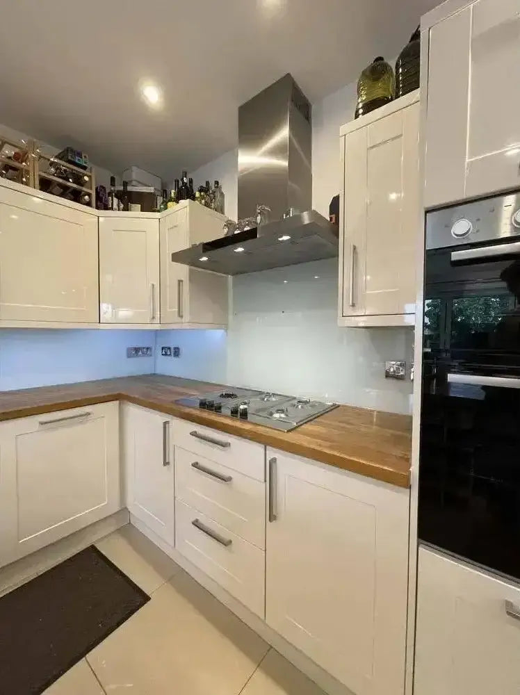 Soft Fauna 5 Colour Glass Splashback - Bespoke - CreoGlass®
