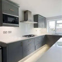 Matt White Colour Glass Splashback - Bespoke - CreoGlass®