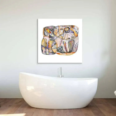 Abstract Bioforms Glass Wall Art - DIY - CreoGlass®