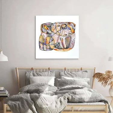 Abstract Bioforms Glass Wall Art - DIY - CreoGlass®