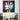 Vibrant geometric abstract art featuring dual female faces in bold colors, displayed in modern living room