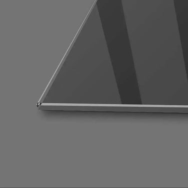 Abstract Geometric Brown Horse Glass Wall Art - DIY - CreoGlass®