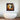 Abstract geometric cat wall art above modern freestanding bathtub in luxury bathroom