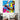 Vibrant abstract wall art with jazz musician, piano keys, and saxophone in bold colors for modern home decor