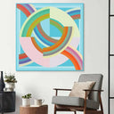 Abstract Quadrant Glass Wall Art - DIY - CreoGlass®