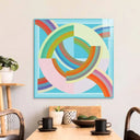 Abstract Quadrant Glass Wall Art - DIY - CreoGlass®