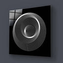 Abstract Repeating Circles Glass Wall Art - DIY - CreoGlass®