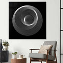 Abstract Repeating Circles Glass Wall Art - DIY - CreoGlass®