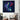 Vibrant abstract wall art with colorful face silhouette, modern living room decor