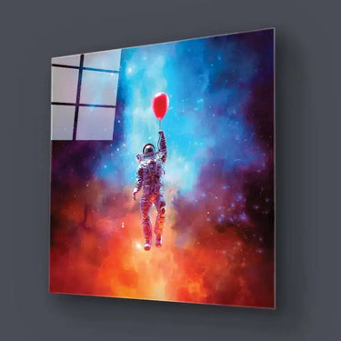 Astronaunt Glass Wall Art - DIY - CreoGlass®