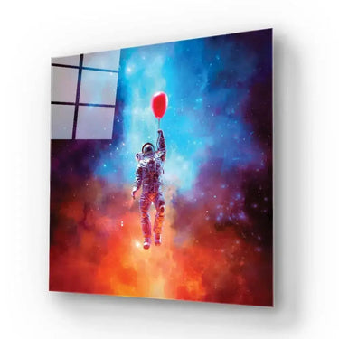 Astronaunt Glass Wall Art - DIY - CreoGlass®