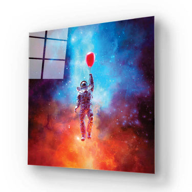 Astronaunt Glass Wall Art - DIY - CreoGlass®