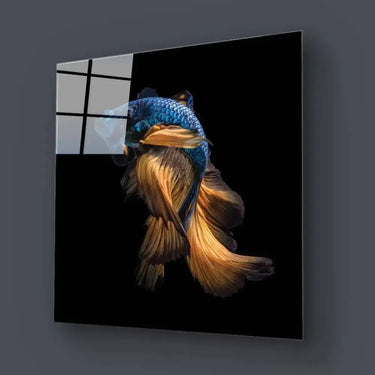 Betta Fish Glass Wall Art - DIY - CreoGlass®