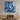 Blue and White Abstract Drops Glass Wall Art - DIY - CreoGlass®