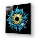 Blue Iris Glass Wall Art - DIY - CreoGlass®