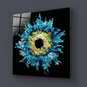 Blue Iris Glass Wall Art - DIY - CreoGlass®
