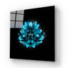 Blue Lotus Glass Wall Art - Square Sizes - DIY - CreoGlass®
