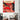 Pop art wall art with woman drinking champagne, bold red design, modern living room decor