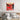Pop art wall art with woman drinking champagne, bold red design for modern bedroom decor