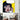 Pop art wall art featuring woman on phone, bold yellow background, modern living room decor