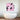 Modern bathroom with freestanding tub and pink abstract wall art featuring sculptural elements