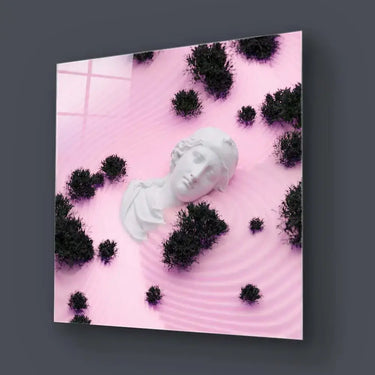 Drowning Aphrodite Glass Wall Art - DIY - CreoGlass®