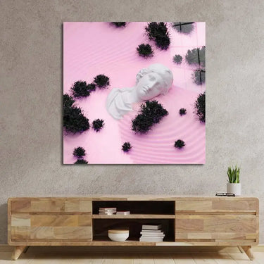 Drowning Aphrodite Glass Wall Art - DIY - CreoGlass®