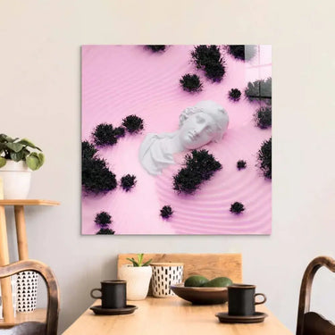 Drowning Aphrodite Glass Wall Art - DIY - CreoGlass®