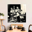 Jazz Band Glass Wall Art - DIY - CreoGlass®