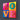 Vibrant 'LOVE' artwork in bold colors, ideal for decorative glass wall art in modern interiors.