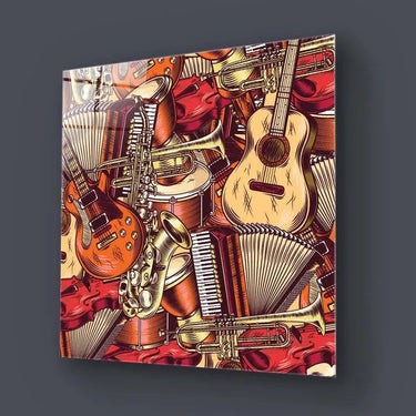 Musical Fill Glass Wall Art - DIY - CreoGlass®