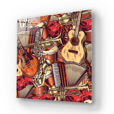 Musical Fill Glass Wall Art - DIY - CreoGlass®