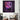 Modern wall art featuring a classical bust inside a glowing neon cube, perfect for luxury interior decor.
