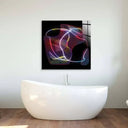 Neon Thread Glass Wall Art - DIY - CreoGlass®