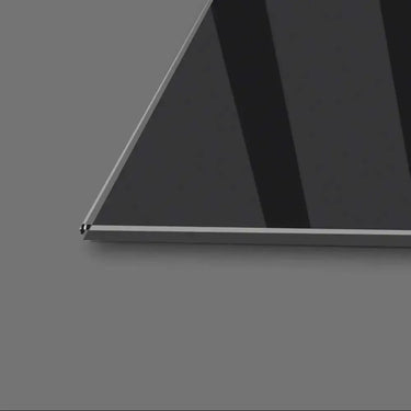 Poppy Glass Wall Art - Square Sizes - DIY - CreoGlass®