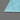Close-up of turquoise decorative glass panel with polished edge for architectural use